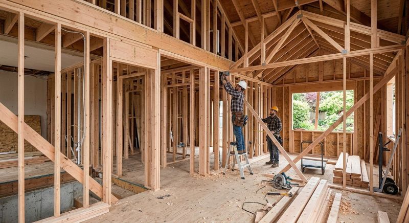 Home Addition Framing in Wilmington, NC