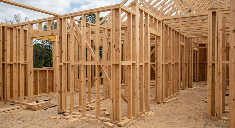 House Addition Framing in Kansas City, KS